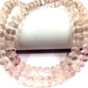 AAA+ Natural Rose Quartz Smooth Rondelle Beads 7.MM Beads Polished Gemstone Beads Rose Quartz Strand Beads Jewelry Making Beads. AAA+ Natural Rose Quartz Smooth Rondelle Beads 7.MM Beads Polished Gemstone Beads Rose Quartz Strand Beads Jewelry Making Beads.