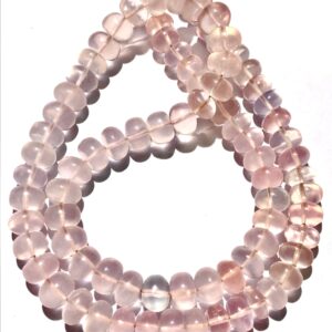 Aaa+ Quality Rose Quartz Smooth Rondelle Beads Natural Pink Rose Quartz Rondelle Bead 7mm Rose Quartz Smooth Beads Rose Quartz Gemstone Bead Aaa+ Quality Rose Quartz Smooth Rondelle Beads Natural Pink Rose Quartz Rondelle Bead 7mm Rose Quartz Smooth Beads Rose Quartz Gemstone Bead