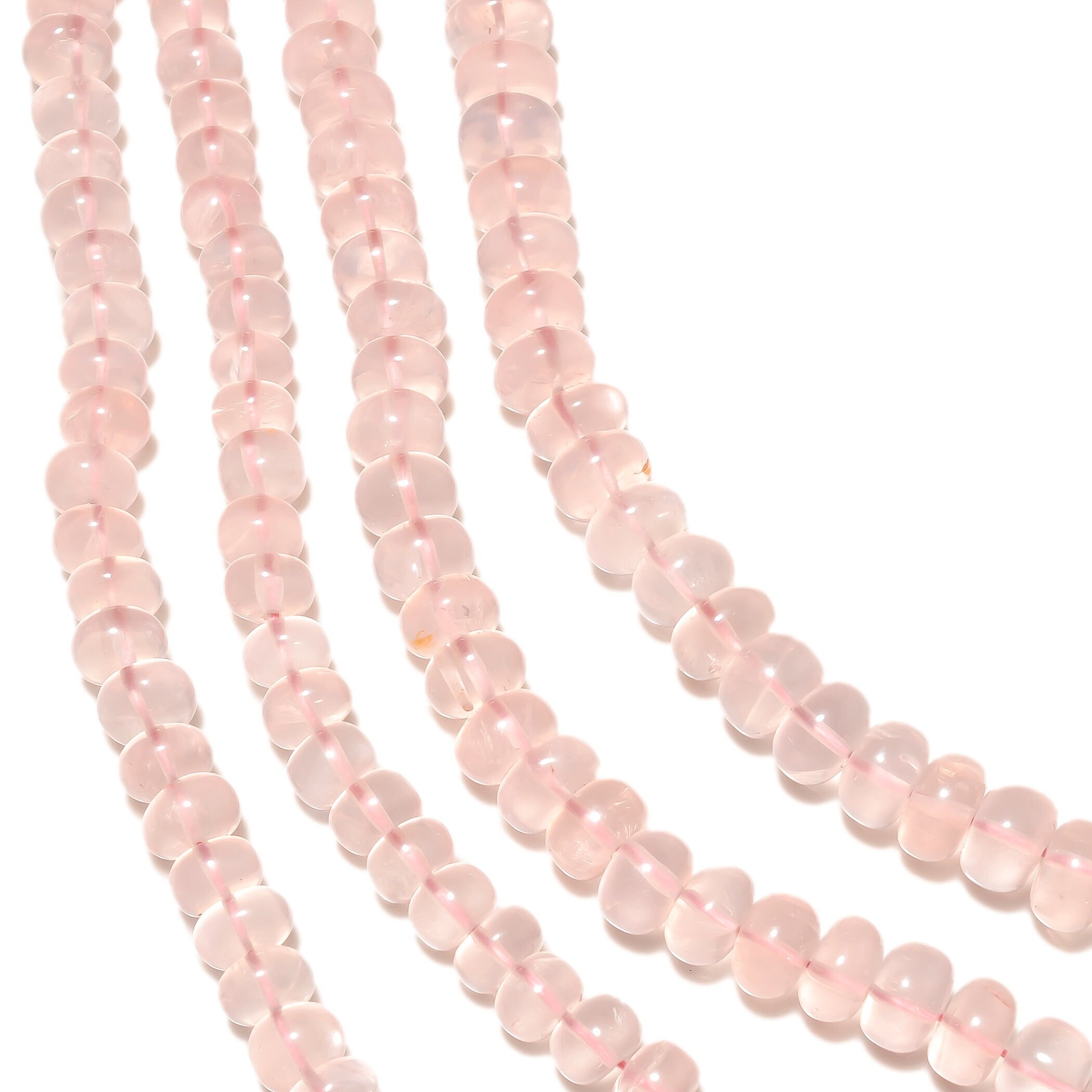 Natural Pink Aaa Rose Quartz Smooth Rondelle Beads, 6mm/7mm/8mm Pink Aaa Rose Quartz Rondelle Gemstone Beads, 16 Inch Strand, Gds2197 Natural Pink Aaa Rose Quartz Smooth Rondelle Beads, 6mm/7mm/8mm Pink Aaa Rose Quartz Rondelle Gemstone Beads, 16 Inch Strand, Gds2197