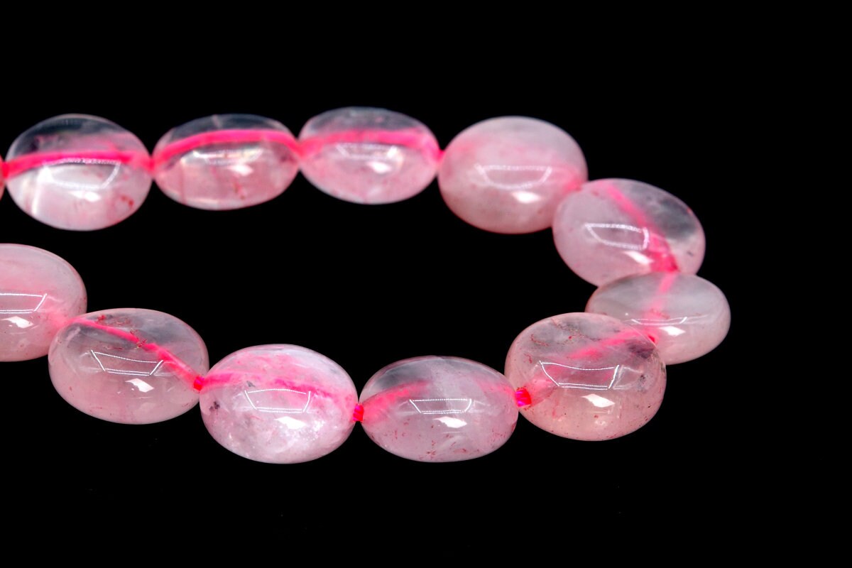 12x6mm Rose Quartz Beads Flat Round Button Aaa Genuine Natural Gemstone Half Strand Loose Beads 7.5" Bulk Lot 1,3,5,10,50 (106173h-1861)