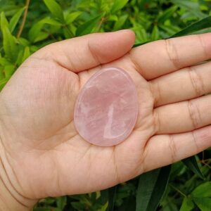 Rose Quartz Worry Stone