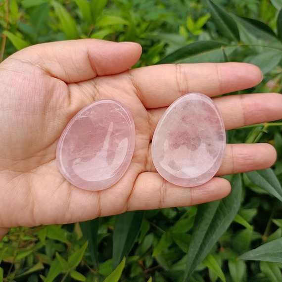 Rose Quartz Worry Stone