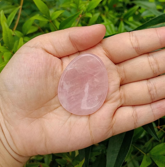 Rose Quartz Worry Stone