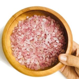 100g Rose Quartz Crystal: Tumbled Polished Pink Gemstone Chips 100g Rose Quartz Crystal: Tumbled Polished Pink Gemstone Chips