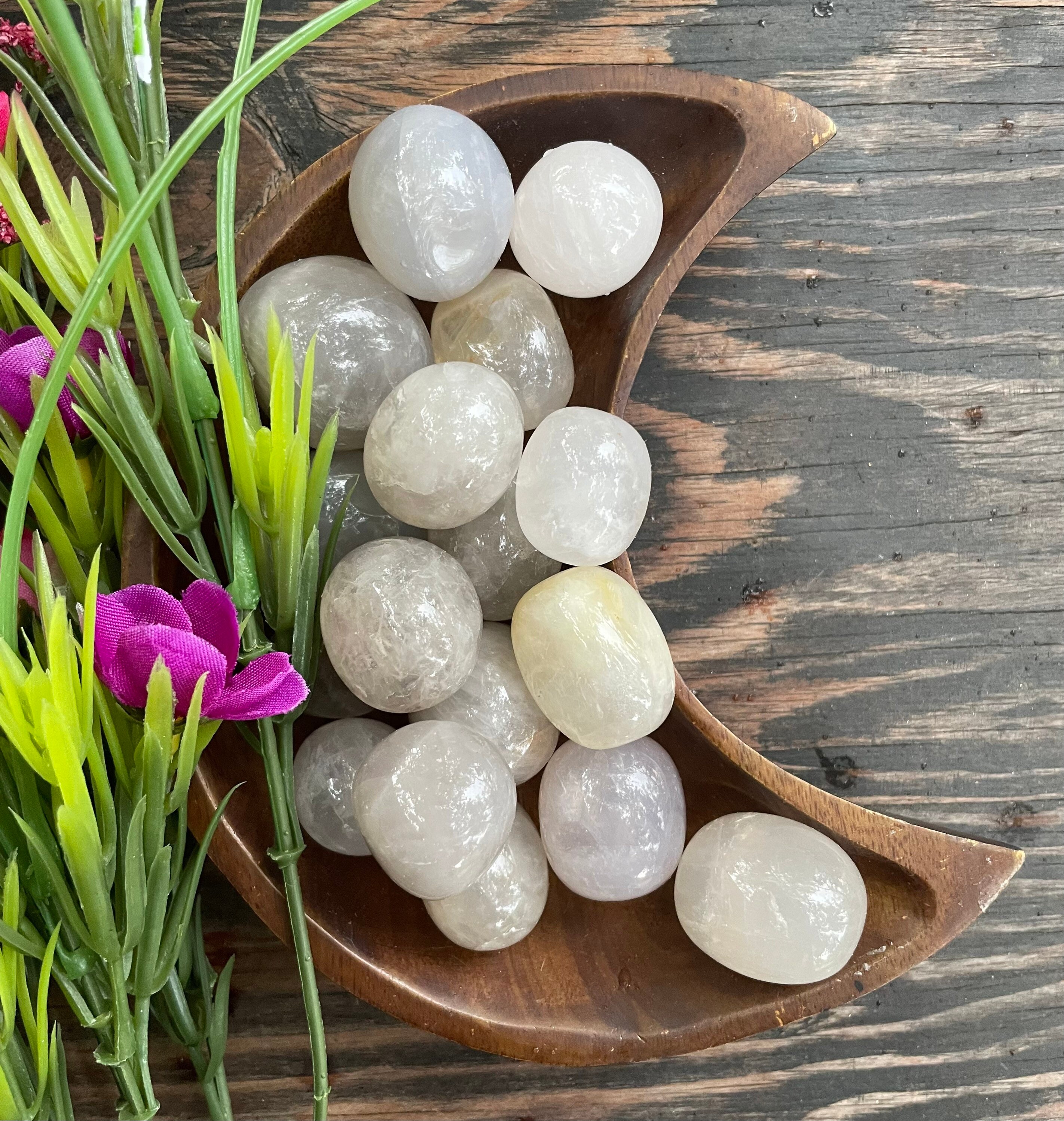 Blue Rose Quartz, Blue Rose Tumble, Qty. 1