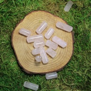 Rose Quartz Tumbled Cylinder*