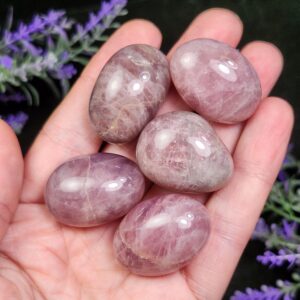 Purple Rose Quartz Crystal - Rose Quartz Crystal - Polished Rose Quartz - Rose Quartz Stone - Rose Quartz Tumble - Rose Quartz Madagascar