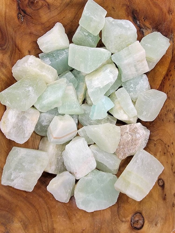 Rough Green Calcite Chunk