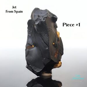 Rough Jet, raw Jet, healing crystal Jet, protection Jet crystal for home, Asturian  jet, jet to meditate, collection black stone for desk