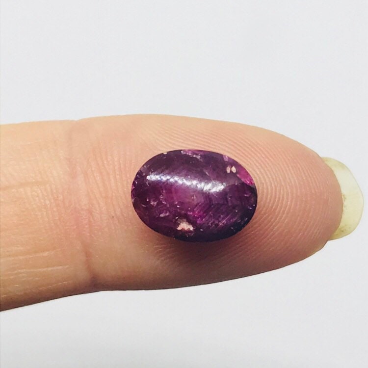 Beautiful Star Ruby - Cabochon - Jewelry Making - Metaphysical Star Ruby - Tools