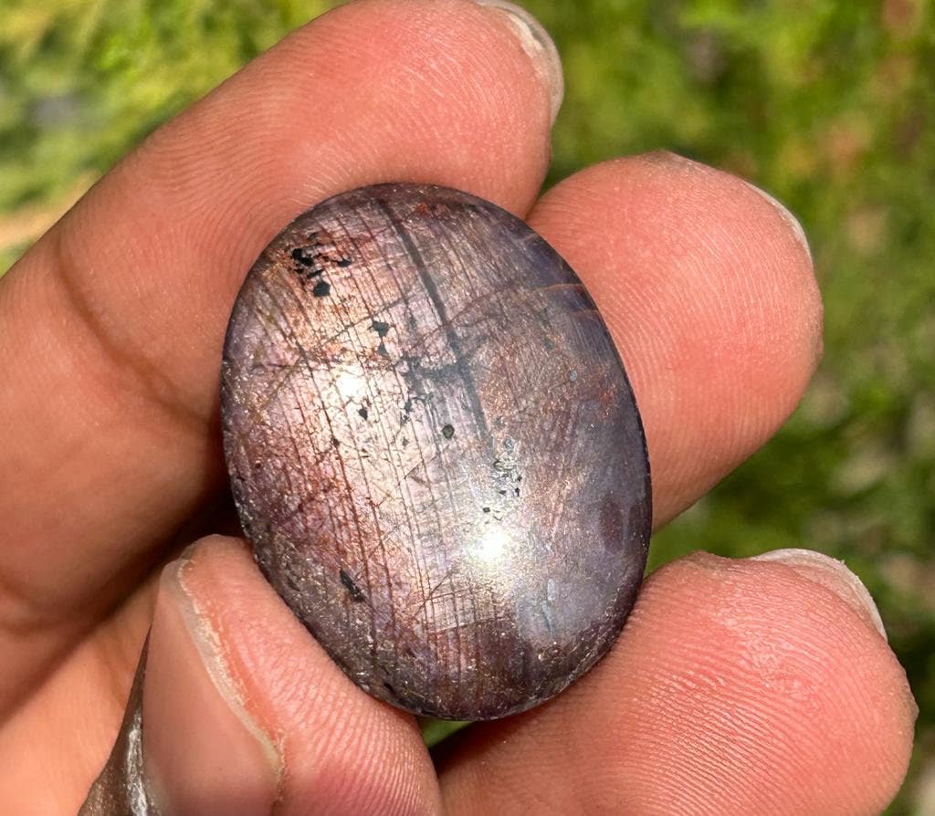 Natural Ruby Silky Star Ruby Cabochon Natural Star Ruby Jewelry Making Supply Star Ruby Corundum Crystal Family 60 Carat Free Size