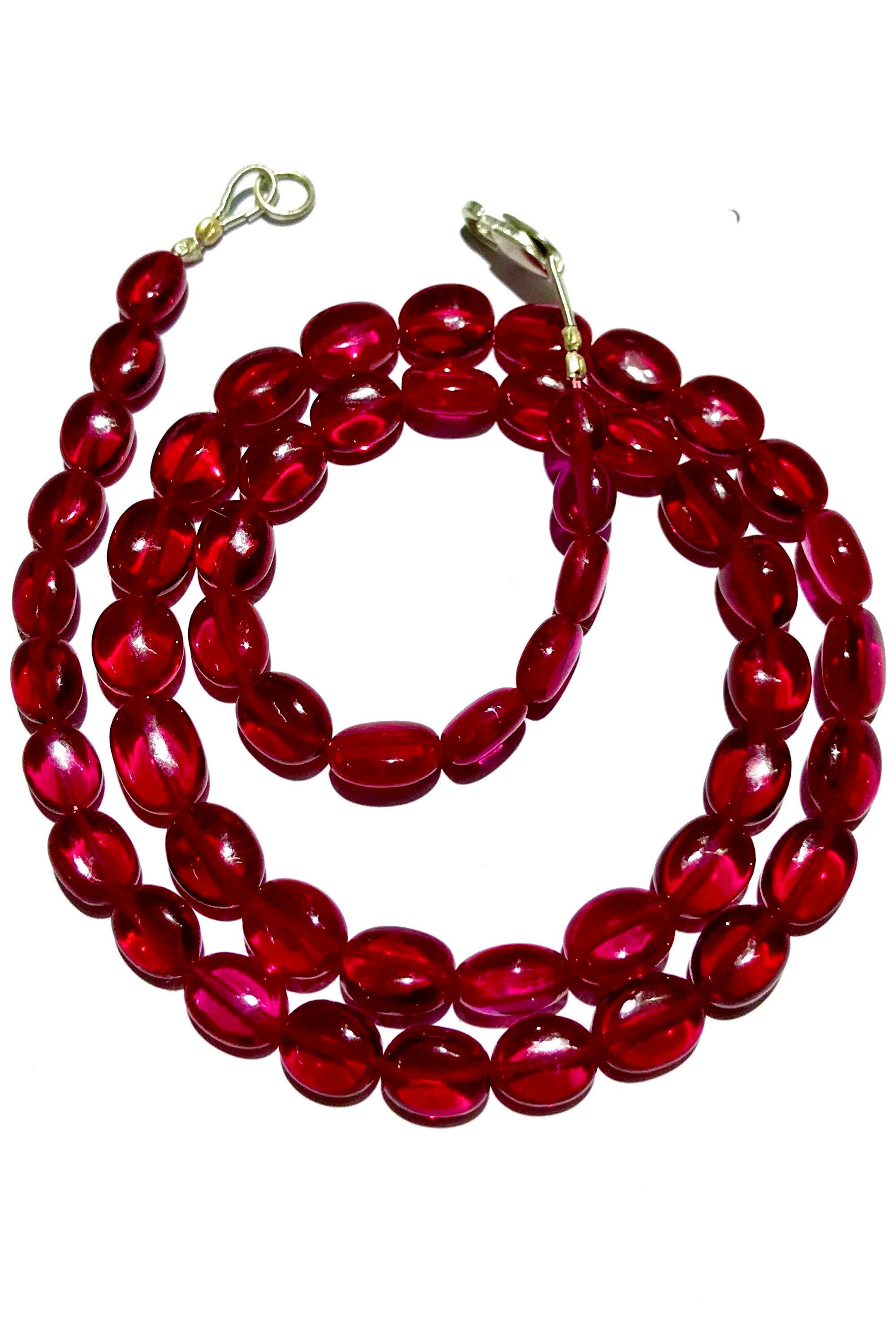 Aaa++ Extremely Beautiful~ruby Smooth Beads Ruby Smooth Oval Shape Beads Ruby Corundum Smooth Ovals Ruby Gemstone Beads Ruby Nuggets Beads