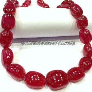 AAAA+ Natural Ruby Smooth Nuggets Beads Large Nuggets Beads Opaque Ruby Nuggets Beads Ruby Gemstone Beads Gorgeous Nuggets Ruby Necklace. AAAA+ Natural Ruby Smooth Nuggets Beads Large Nuggets Beads Opaque Ruby Nuggets Beads Ruby Gemstone Beads Gorgeous Nuggets Ruby Necklace.