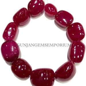 AAAA+ Rare~~Pink Ruby Smooth Nuggets Natural Ruby Gemstone Beads 7” Ruby Beaded Bracelet Red Ruby Smooth Polished Nuggets Large Ruby Nuggets AAAA+ Rare~~Pink Ruby Smooth Nuggets Natural Ruby Gemstone Beads 7” Ruby Beaded Bracelet Red Ruby Smooth Polished Nuggets Large Ruby Nuggets
