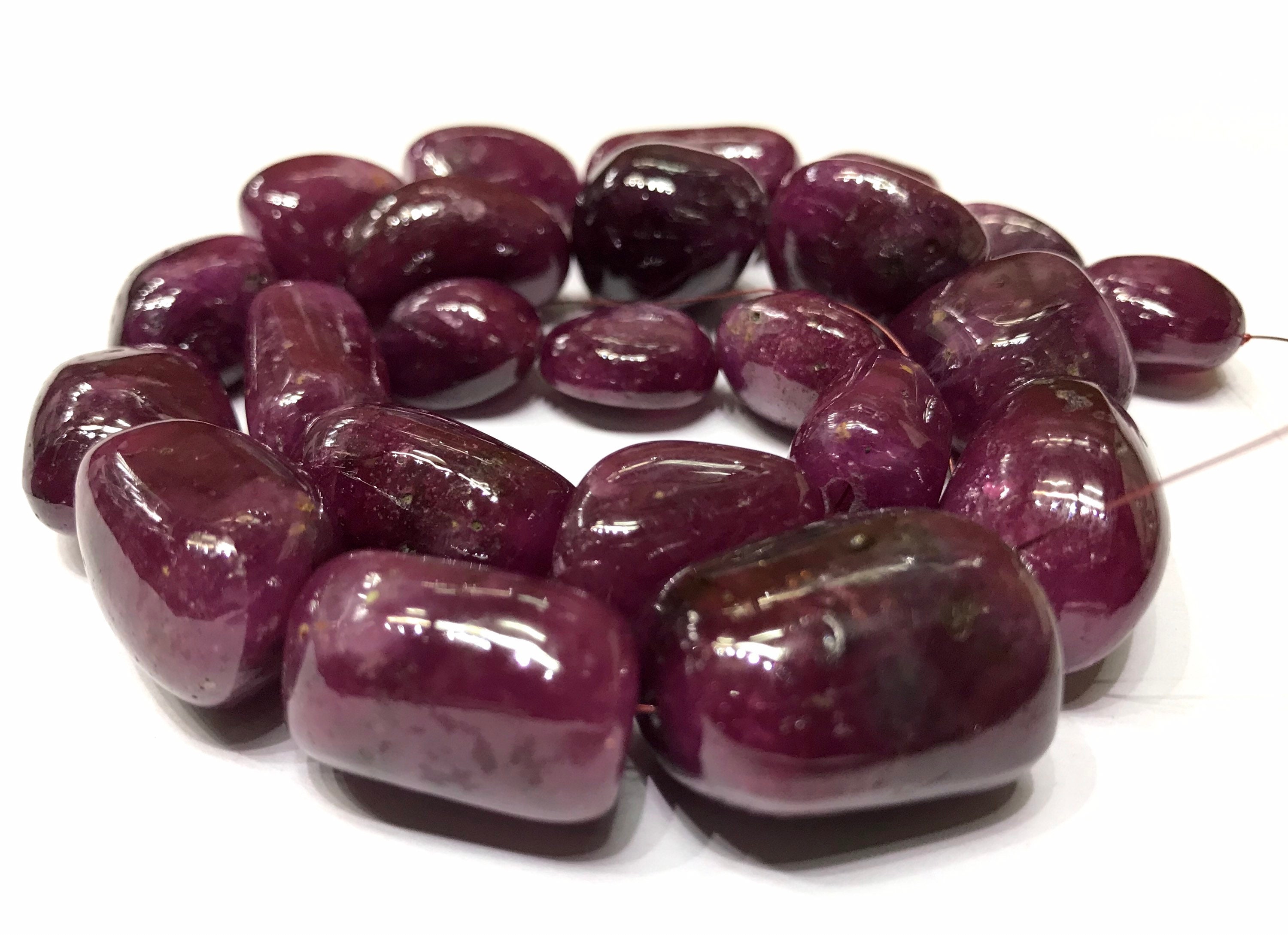 Beautiful~natural Ruby Smooth Gemstone Beads/18" Free Size Nuggets Shape Smooth Ruby Beads/genuine Ruby Smooth Nuggets/top Quality Ruby Bead Beautiful~natural Ruby Smooth Gemstone Beads/18" Free Size Nuggets Shape Smooth Ruby Beads/genuine Ruby Smooth Nuggets/top Quality Ruby Bead