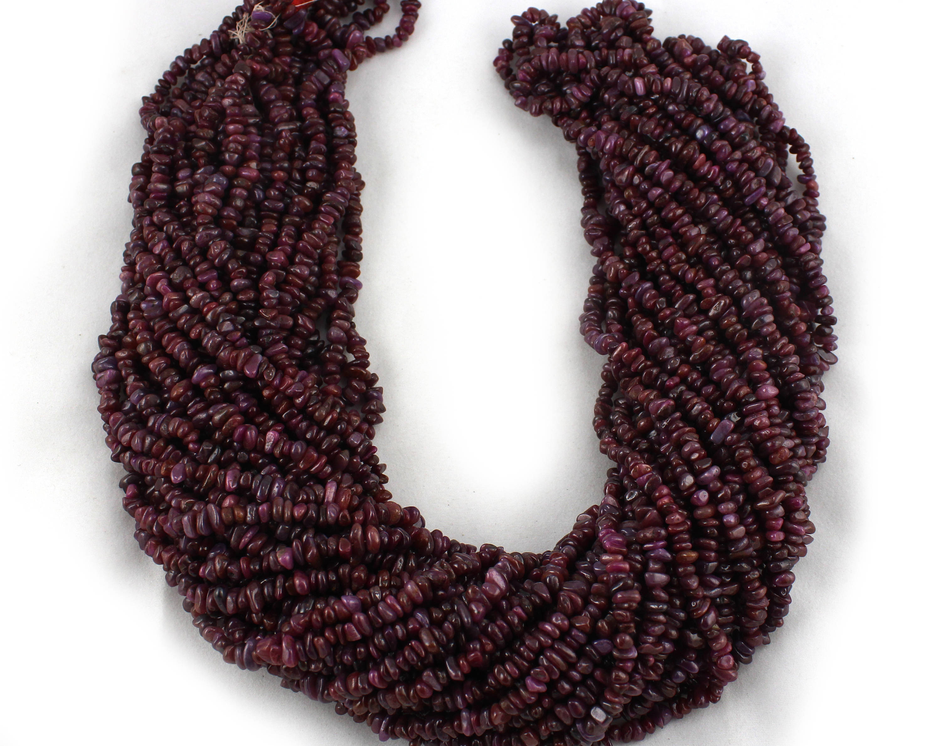 Natural Ruby Uncut Chips Gemstone Beads, 35 Inches Long Strand An Amazing Item, Wholesale Beads, Jewelry Making Beads Natural Ruby Uncut Chips Gemstone Beads, 35 Inches Long Strand An Amazing Item, Wholesale Beads, Jewelry Making Beads