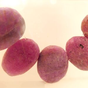 Ruby Flat Oval Matte 10-13mm Beads-5 Pcs Natural Focal Gemstone -jewelry Making-necklace Craft Beads Ruby Flat Oval Matte 10-13mm Beads-5 Pcs Natural Focal Gemstone -jewelry Making-necklace Craft Beads