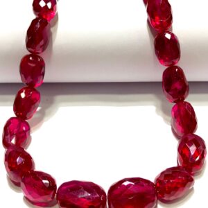 Super Quality AAAA+ Red Ruby Faceted Nuggets Beads Deep Blood Red Ruby Gemstone Beads Ruby Stone Nuggets Ruby Diamond Cut Nuggets Necklaces Super Quality AAAA+ Red Ruby Faceted Nuggets Beads Deep Blood Red Ruby Gemstone Beads Ruby Stone Nuggets Ruby Diamond Cut Nuggets Necklaces
