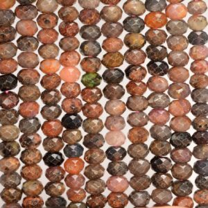 5x4MM Ruby Gemstone Micro Faceted Rondelle Loose Beads 15 inch Full Strand (80009958-A203) 5x4MM Ruby Gemstone Micro Faceted Rondelle Loose Beads 15 inch Full Strand (80009958-A203)