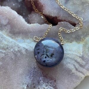 Raw Ruby Pendant Necklace: 14k Gold Filled Chain, July Birthstone Raw Ruby Pendant Necklace: 14k Gold Filled Chain, July Birthstone
