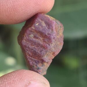 Natural Ruby Corundum Stick | 29 Carat Healing Crystal