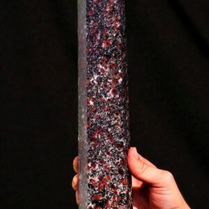 Pink Ruby in Matrix Obelisk: Faceted Healing Crystal Tower (325mm) Pink Ruby in Matrix Obelisk: Faceted Healing Crystal Tower (325mm)
