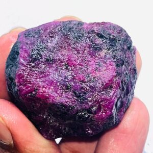 100%Natural Ruby Zosite African Rough Rough stone Genuine Zosite Ruby Raw Rough Caret 500 Gemstone Dark Red Coler Ruby Zosite