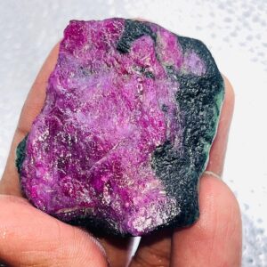 100%Natural Ruby Zosite African Rough Rough stone Genuine Zosite Ruby Raw Rough Caret 235 Gemstone Dark Red Coler Ruby Zosite