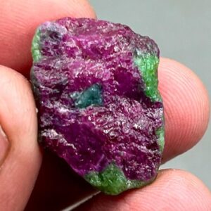 33 Carat Raw Ruby Crystal: Natural Rough Ruby Gemstone