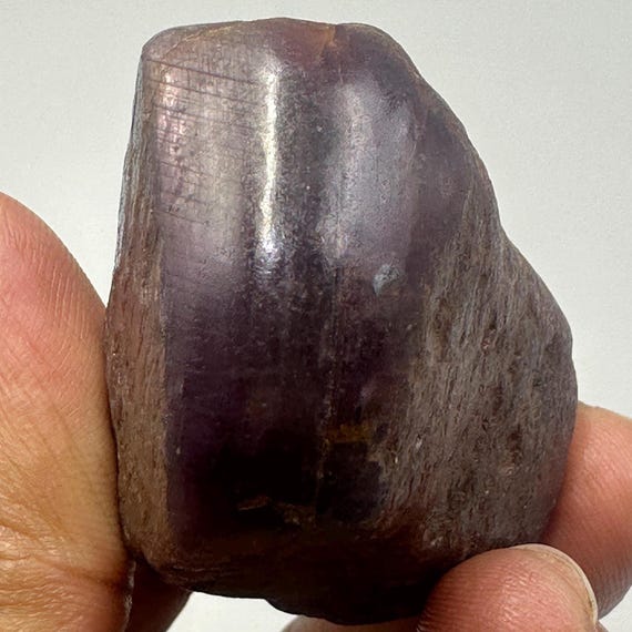 Marvellous Purple Ruby Star Raw Corundum Specimen | Healing Crystal \reiki Gemstone Extra Ordinary Shape