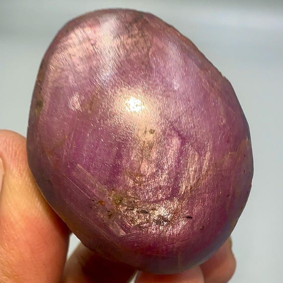Natural Purple Ruby Star Corundum | Hexagon Specimen | Massive Matrix | Reiki Crystal Gemstone Collector Natural Purple Ruby Star Corundum | Hexagon Specimen | Massive Matrix | Reiki Crystal Gemstone Collector