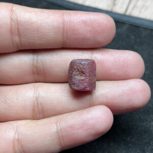 Natural Ruby Rough Stone | Transparent Uncut Raw Specimen 15x13x11.5MM 29CT