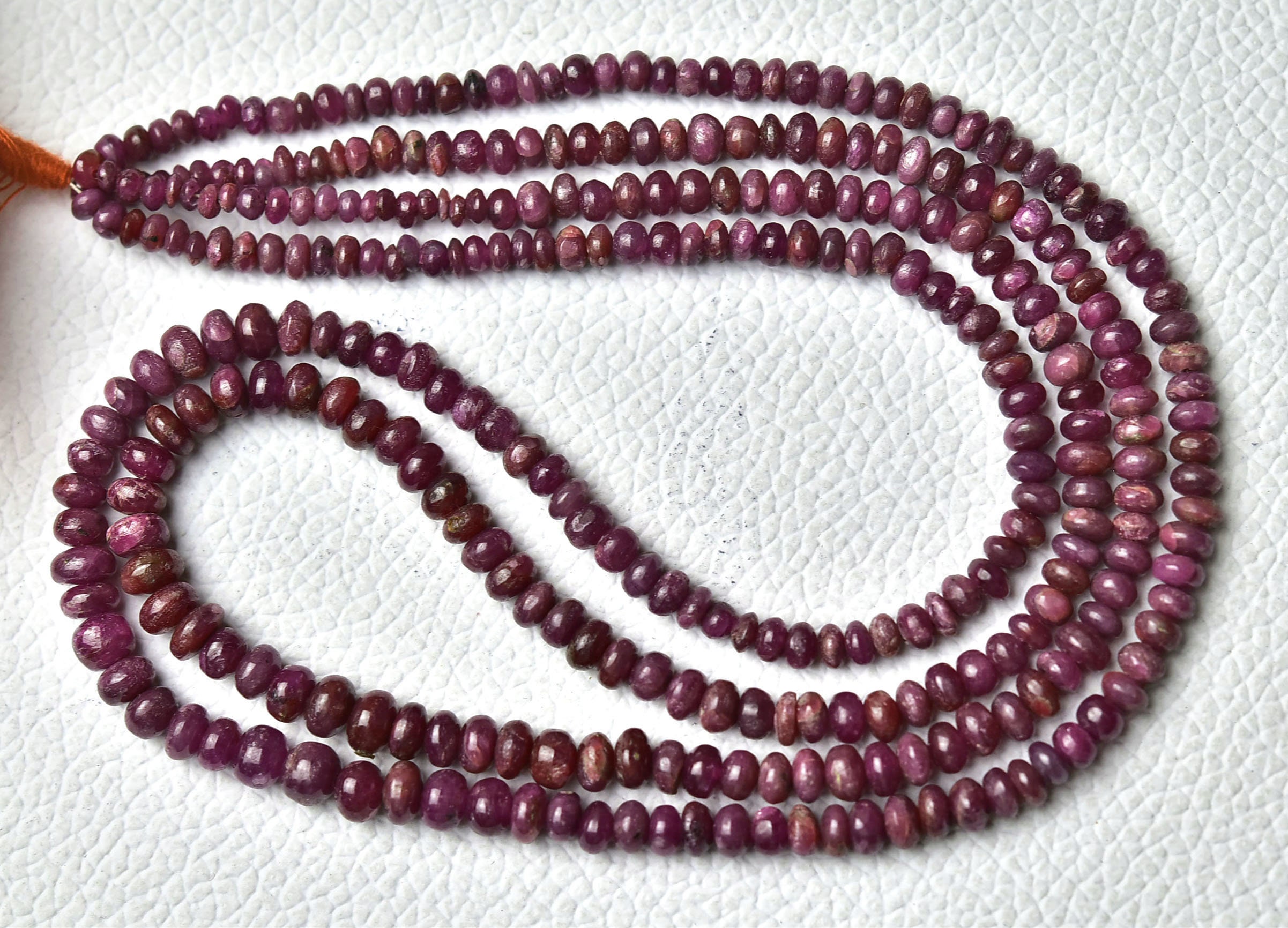 22 Inches Strand Natural Ruby Beads Rondelle 2.5mm To 5mm Smooth Rondelle Gemstone Beads Ruby Beads Roundelle Jewelry Making Beads No535 22 Inches Strand Natural Ruby Beads Rondelle 2.5mm To 5mm Smooth Rondelle Gemstone Beads Ruby Beads Roundelle Jewelry Making Beads No535