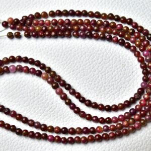 16 Inches Strand Natural Ruby Ball Beads 3.5mm to 4mm Smooth Balls Beads Gemstone Balls Beads Superb Ruby Round Beads Jewelry Making No6373 16 Inches Strand Natural Ruby Ball Beads 3.5mm to 4mm Smooth Balls Beads Gemstone Balls Beads Superb Ruby Round Beads Jewelry Making No6373