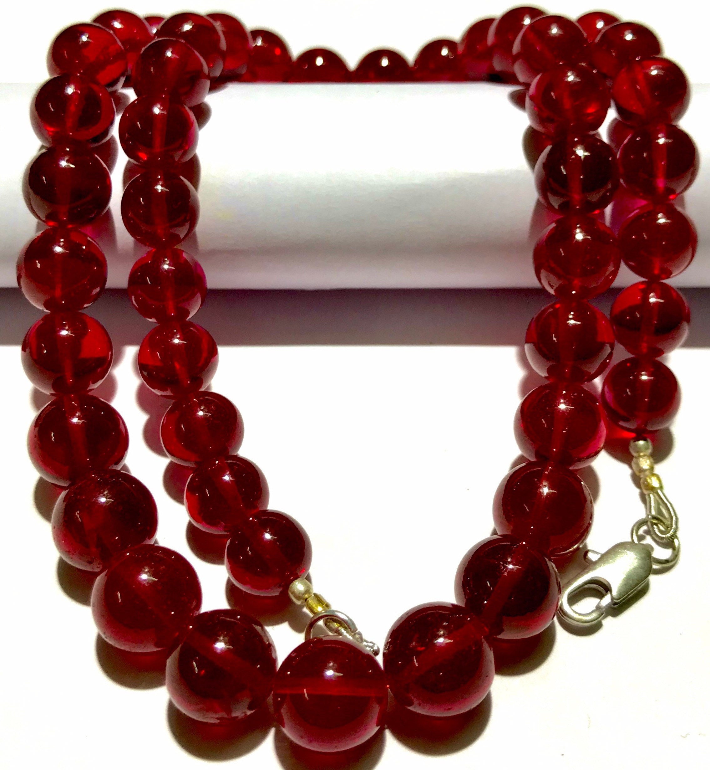 Extremely Gorgeous~aaaa+ Blood Red Ruby Smooth Round Beads Red Ruby Smooth Beads Ruby Ball Shape Beads Smooth Polished Ruby Gemstone Jewelry