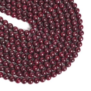 Genuine Natural Red Ruby Loose Beads Grade AAA Round 8MM Genuine Natural Red Ruby Loose Beads Grade AAA Round 8MM