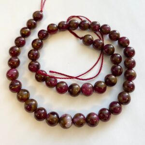 Ruby Golden Quartz 6mm 8mm Round Gemstone Beads--15.5 inch strand Ruby Golden Quartz 6mm 8mm Round Gemstone Beads--15.5 inch strand