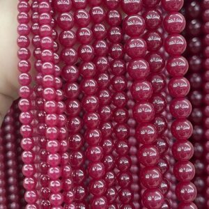 Natural Red Ruby Smooth Round Beads,natural Red Corundum Beads Wholesale Supply,one Strand 15",ruby Beads Natural Red Ruby Smooth Round Beads,natural Red Corundum Beads Wholesale Supply,one Strand 15",ruby Beads