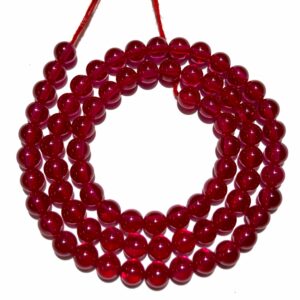 Red Ruby Corundum Smooth Ball Shape Beads 15” Blood Red Ruby Corundum Gemstone Beads 5mm Ruby Beads 5mm Smooth Round Beads 5mm Ruby Gem Bead Red Ruby Corundum Smooth Ball Shape Beads 15” Blood Red Ruby Corundum Gemstone Beads 5mm Ruby Beads 5mm Smooth Round Beads 5mm Ruby Gem Bead
