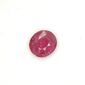 1.72 Ct Natural No Heat Ruby: Oval Loose Gemstone, July Birthstone