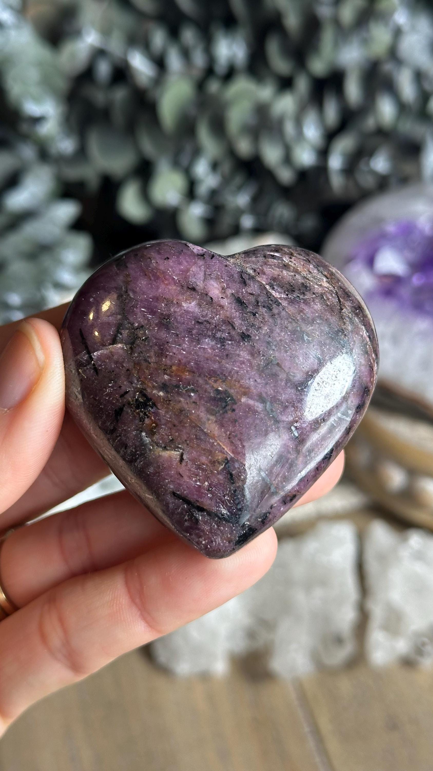Ruby Heart, 2 1/4”
