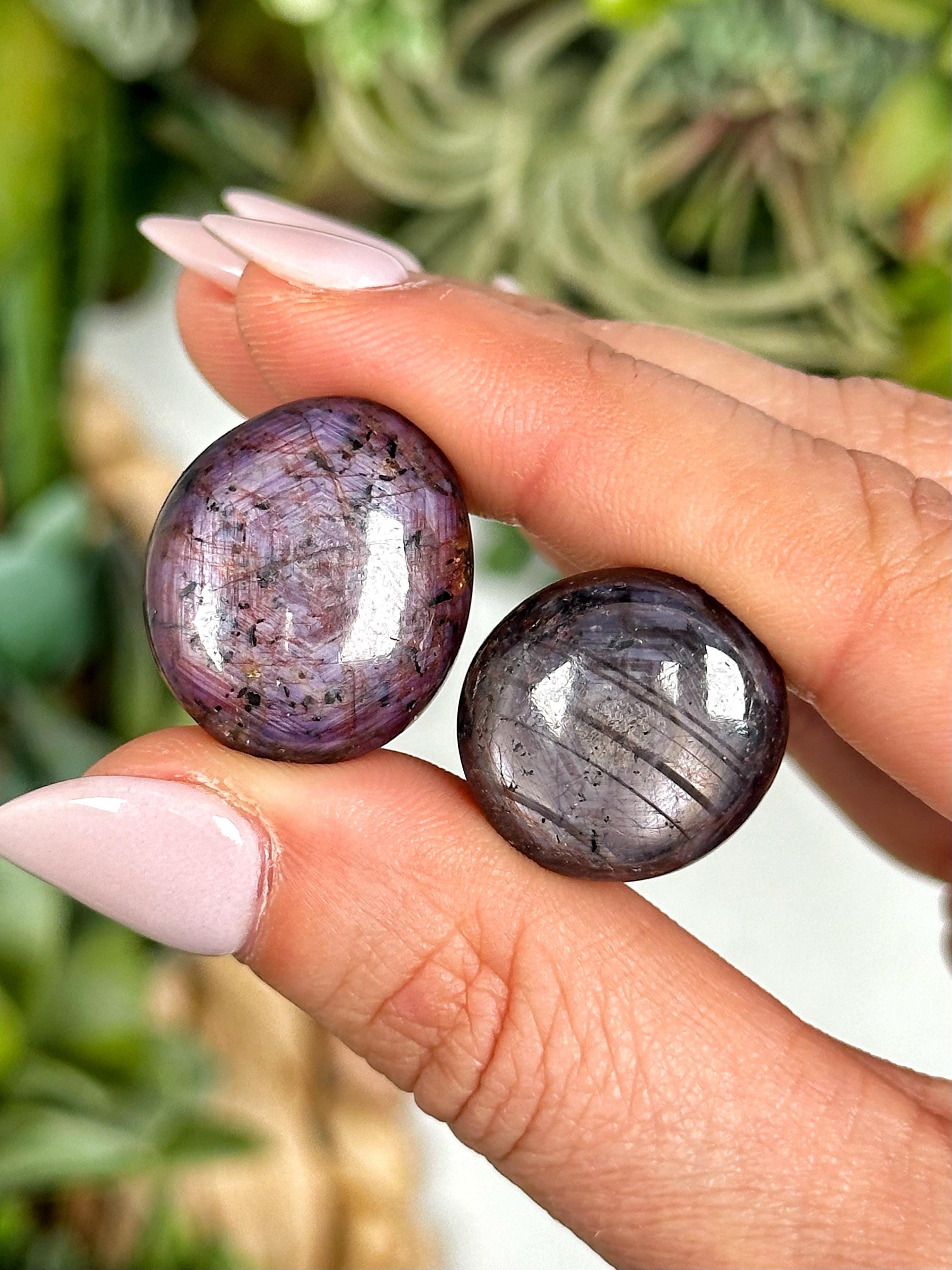Ruby Mini Tumble | S, L | - No. 324 (polished Red Crystal Pocket Stone, Heart Chakra, Love) Ruby Mini Tumble | S, L | - No. 324 (polished Red Crystal Pocket Stone, Heart Chakra, Love)