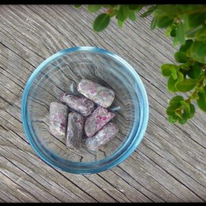 Tumbled Ruby In Feldspar