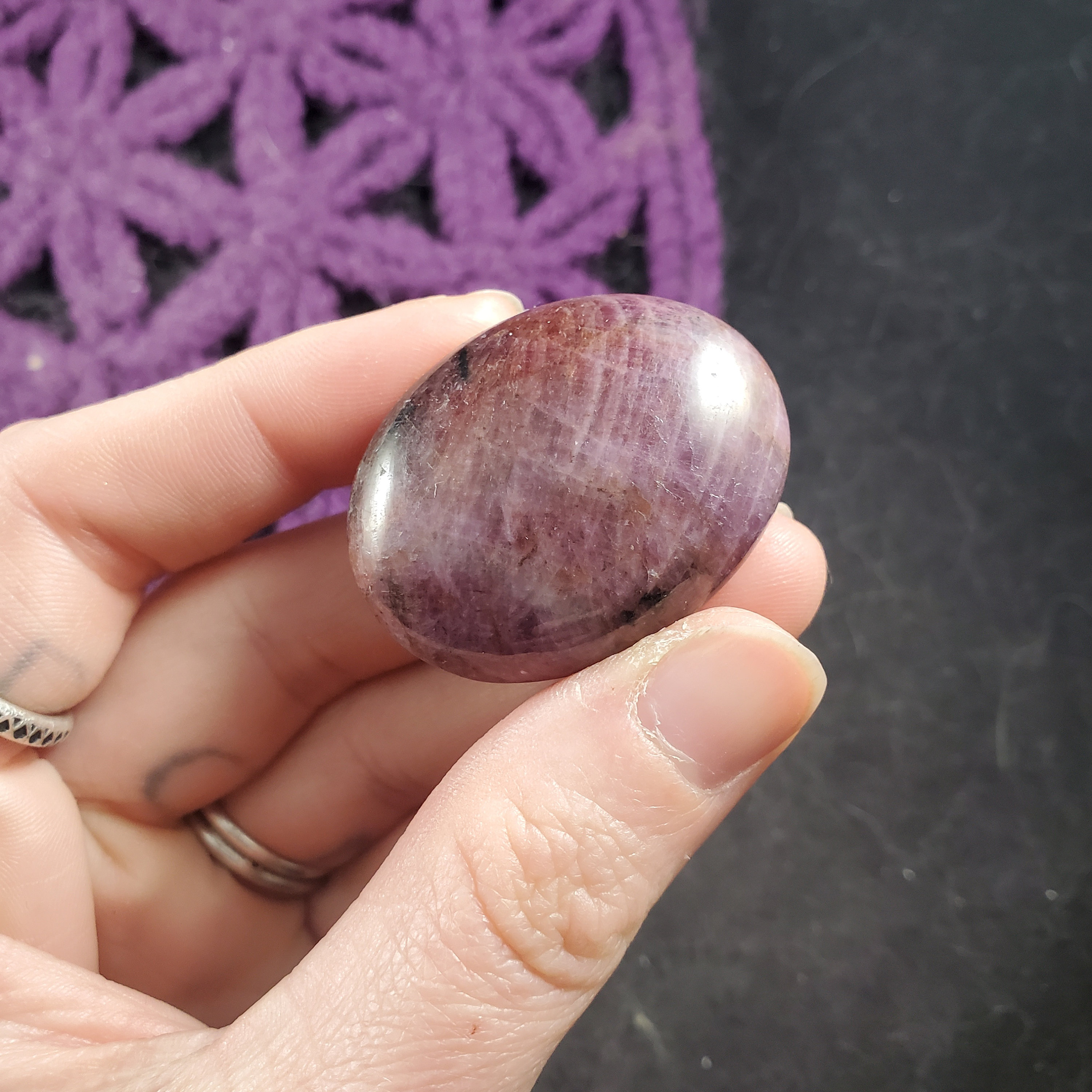 Ruby Pocket Stone Polished Crystals Small Palm Stones Gallet Crystal Natural Love July Birthstone Gift Tumbled Ruby Pocket Stone Polished Crystals Small Palm Stones Gallet Crystal Natural Love July Birthstone Gift Tumbled