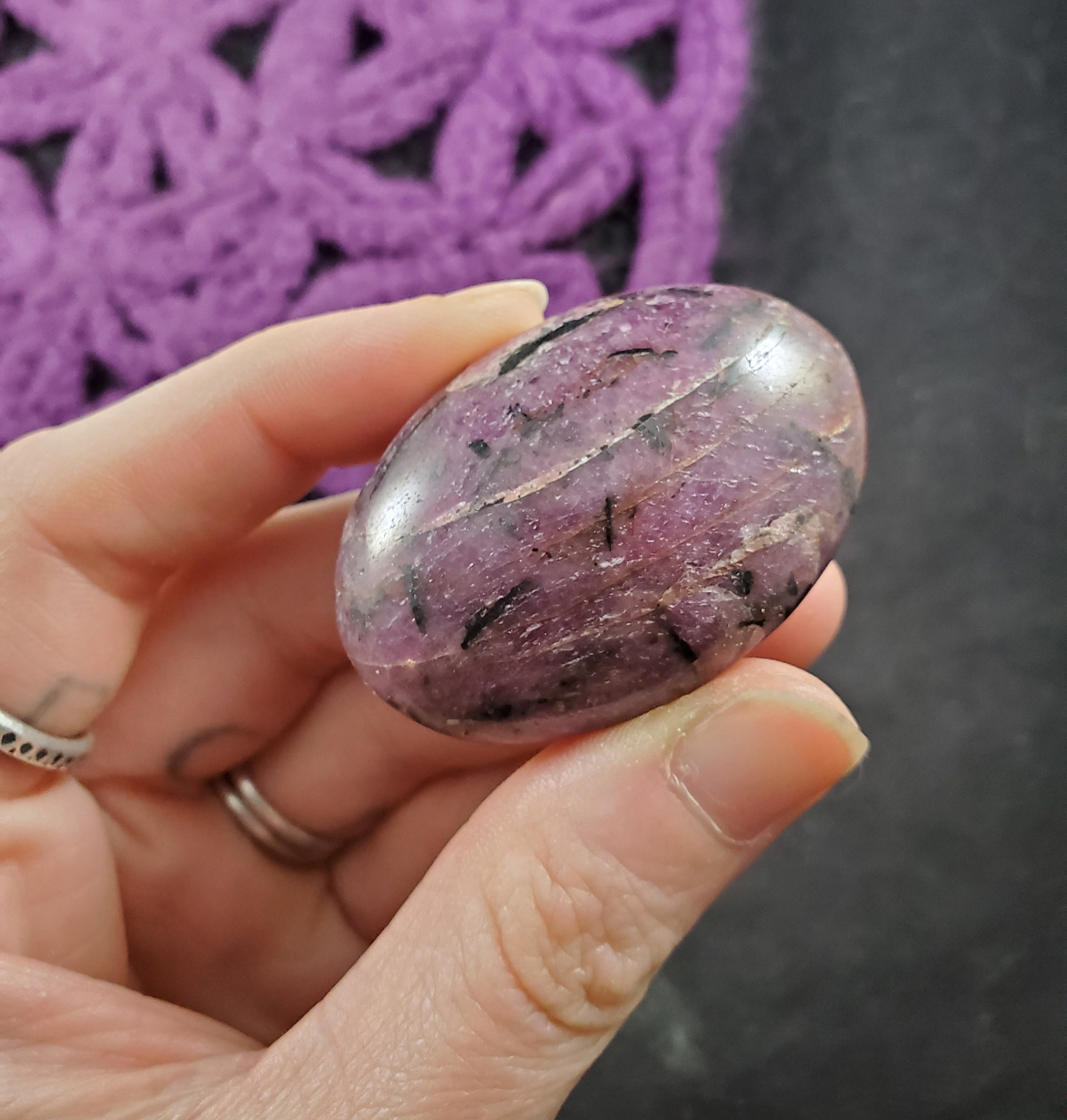 Ruby Pocket Stone Polished Crystals Small Palm Stones Gallet Crystal Natural Love July Birthstone Gift Tumbled Ruby Pocket Stone Polished Crystals Small Palm Stones Gallet Crystal Natural Love July Birthstone Gift Tumbled