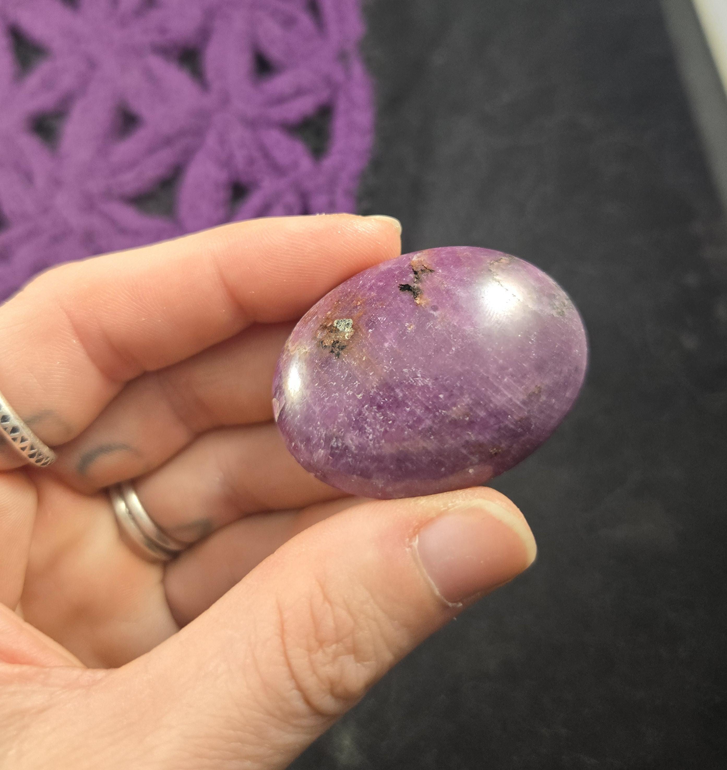 Ruby Pocket Stone Polished Crystals Small Stones Gallet Crystal Natural Love July Birthstone Gift Tumbled Ruby Pocket Stone Polished Crystals Small Stones Gallet Crystal Natural Love July Birthstone Gift Tumbled
