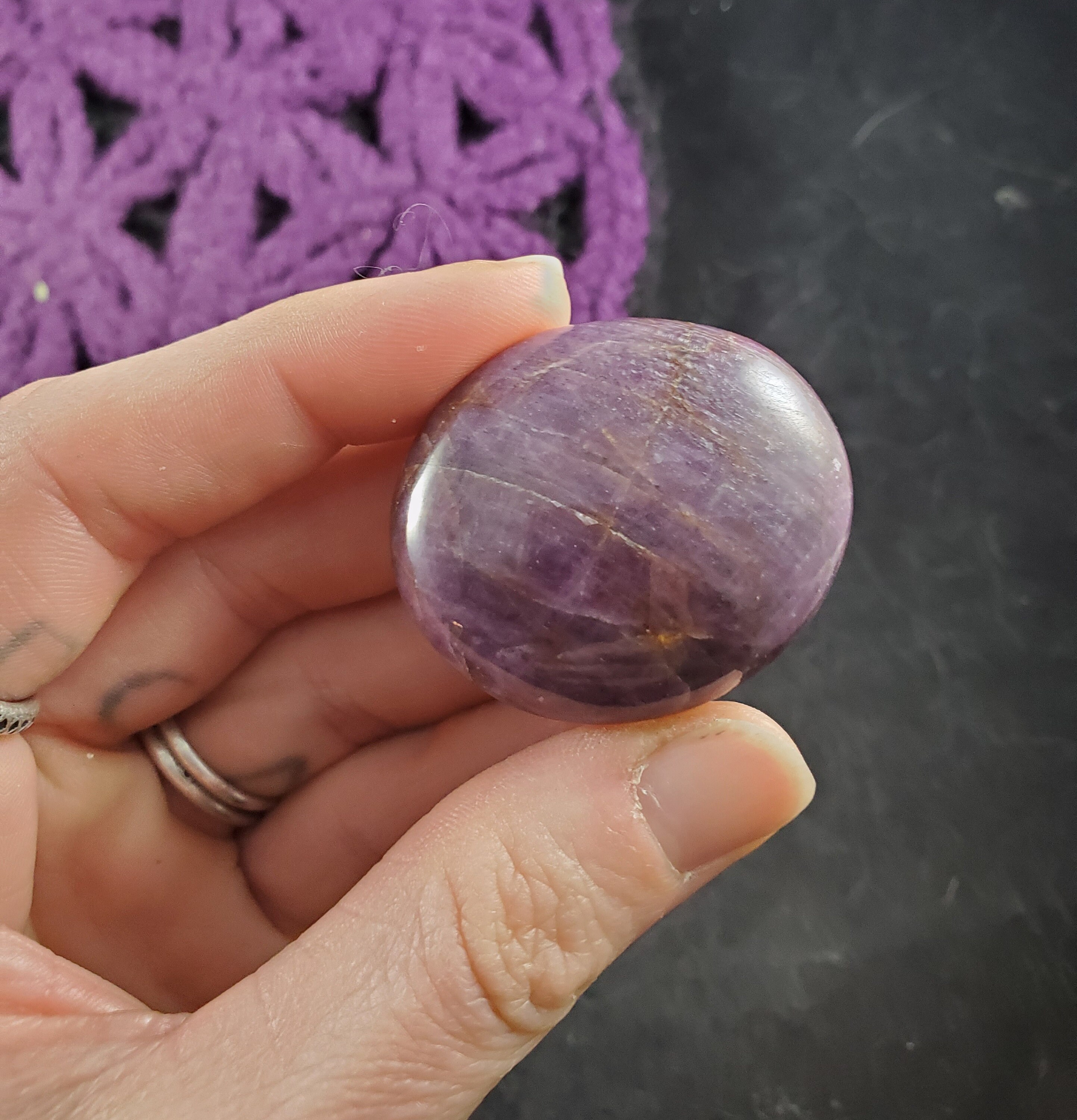 Ruby Pocket Stone Polished Crystals Small Stones Gallet Crystal Natural Love July Birthstone Gift Tumbled