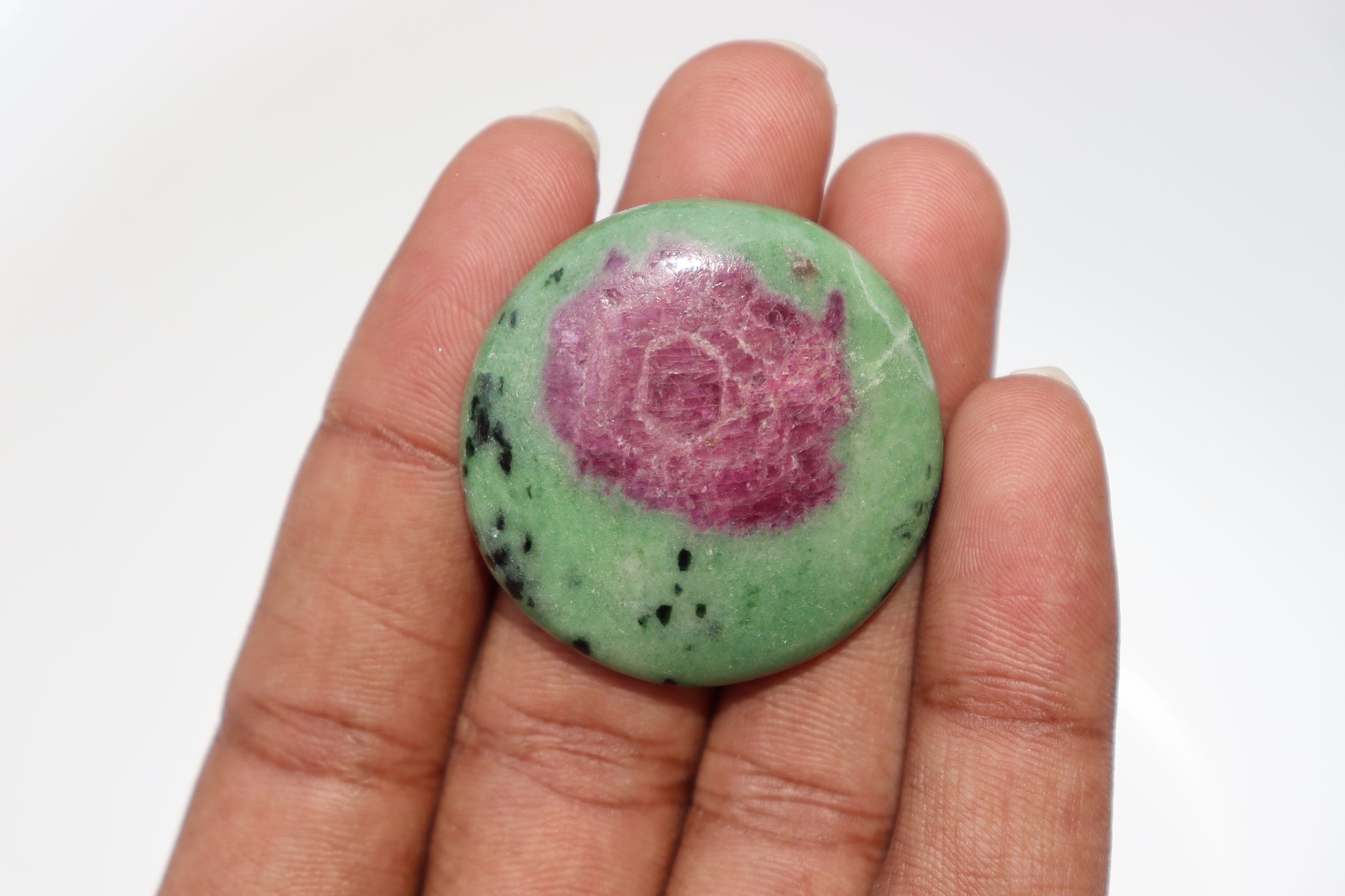 A+ Ruby Zoisite Cabochon | Worry Stone| Loose Gemstone | Crystal | Ruby Zoisite | Cabochon | Healing Stone | Gemstone | Pocket Stone| A+ Ruby Zoisite Cabochon | Worry Stone| Loose Gemstone | Crystal | Ruby Zoisite | Cabochon | Healing Stone | Gemstone | Pocket Stone|
