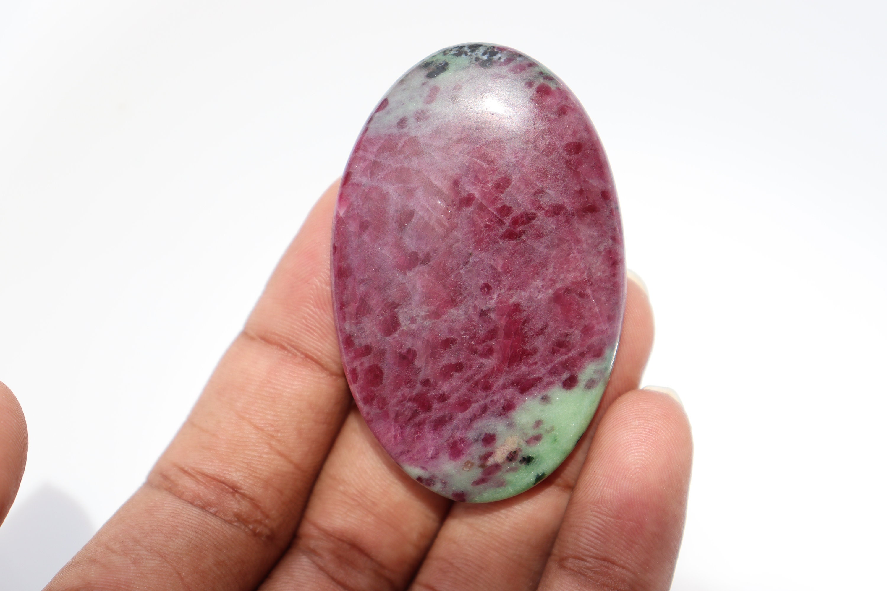 A+ Ruby Zoisite Cabochon | Worry Stone| Loose Gemstone | Crystal | Ruby Zoisite | Cabochon | Healing Stone | Gemstone | Pocket Stone| A+ Ruby Zoisite Cabochon | Worry Stone| Loose Gemstone | Crystal | Ruby Zoisite | Cabochon | Healing Stone | Gemstone | Pocket Stone|