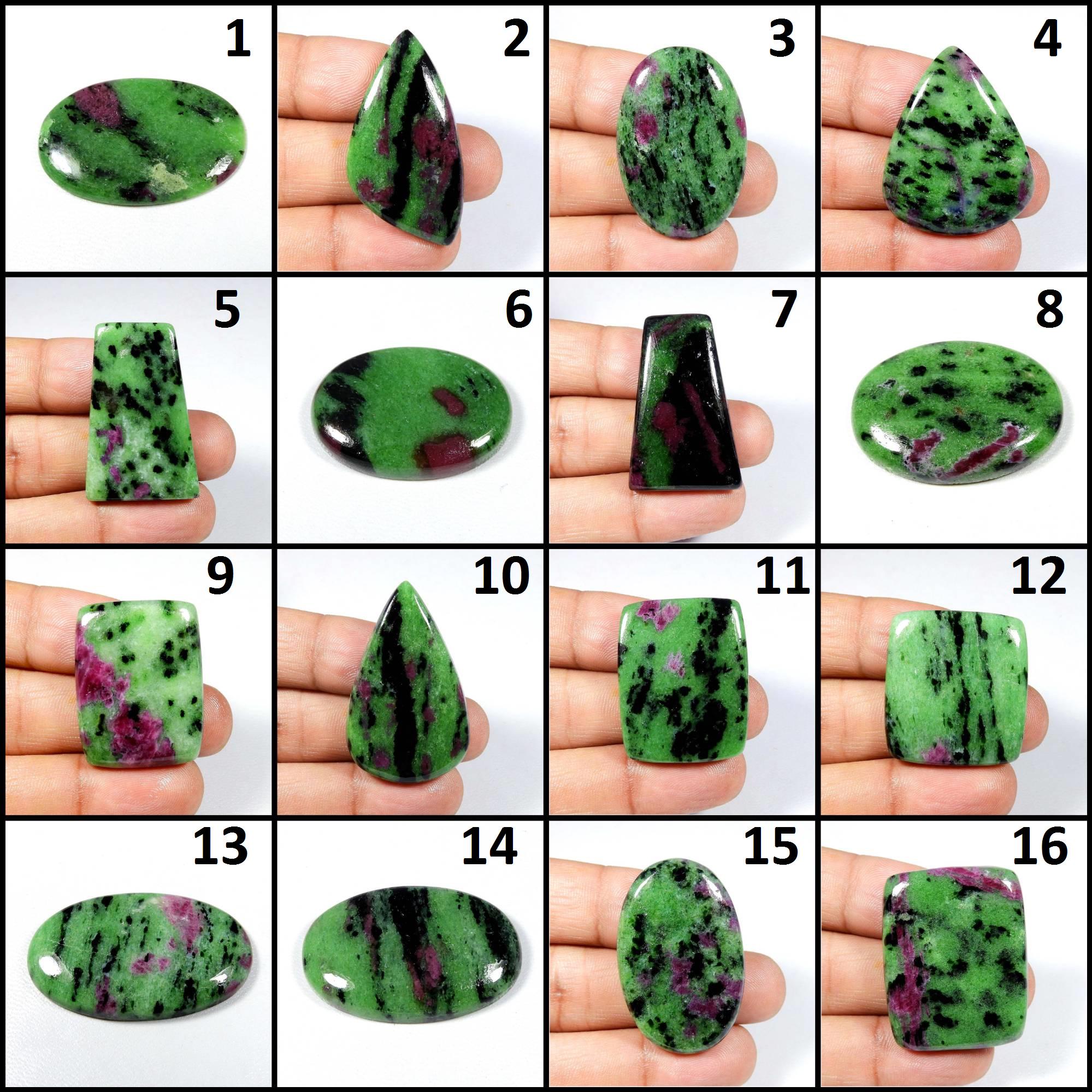 Natural Ruby Zoisite Gemstone. Ruby Zoisite Cabochon. Amazing~ Green Red Ruby Zoisite. Wholesale Ruby Zoisite Jewelry Use. Variation. Rzm- Natural Ruby Zoisite Gemstone. Ruby Zoisite Cabochon. Amazing~ Green Red Ruby Zoisite. Wholesale Ruby Zoisite Jewelry Use. Variation. Rzm-